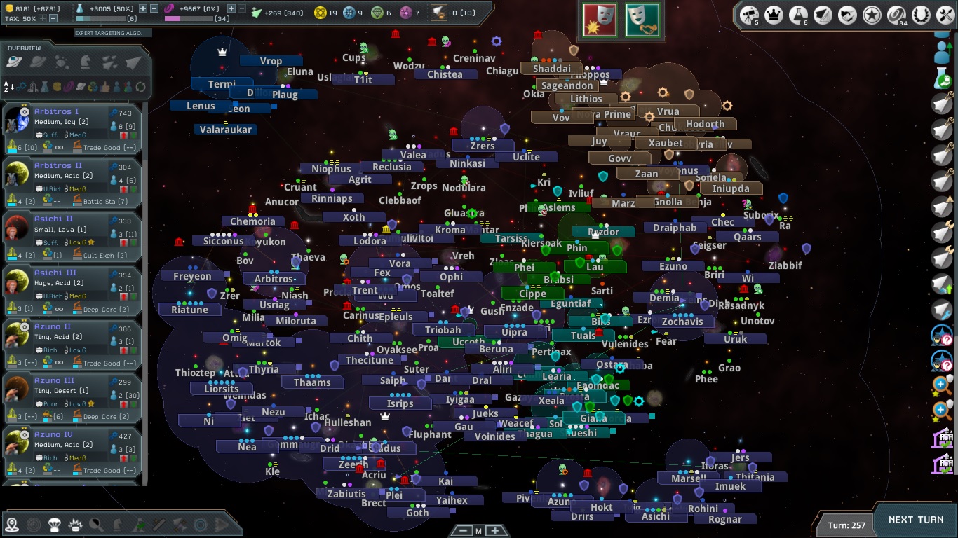 Galactic overview Turn 257.jpg